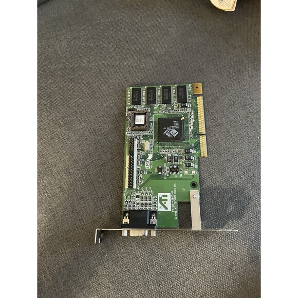 ATI 109-49800-10 Rage Pro Turbo AGP 215R3DUA33  RGPRO 49801 (untested) - Picture 2 of 4